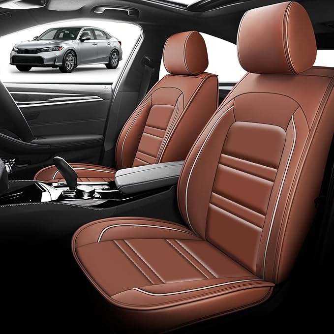 Seat Cover for Honda Civic 2001-2025 | Car Seat Covers Front Seats, Waterproof - Image 2
