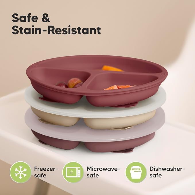 KeaBabies Suction Plates with Lids - Image 5