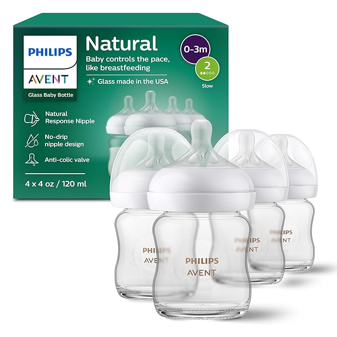 Philips Avent Natural Glass Baby Bottles by PhilipsAvent