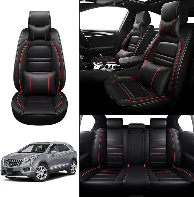 Car Seat Covers for Cadillac xt5 2017-2025 | 5-Seats Seat Covers, Waterproof - Image 2