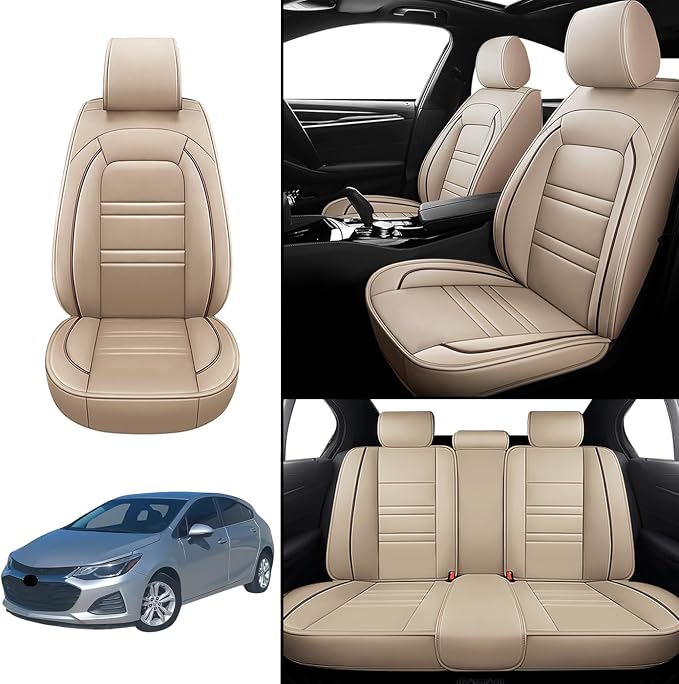 Seat Covers for Cruze 2011-2019 | 5-Seats Leather Seat Covers - Image 2