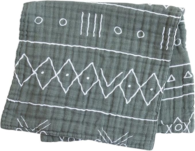Mebie Baby Burp Cloths, Printed 3-Pack, Muslin Burp Cloth Set - Image 5