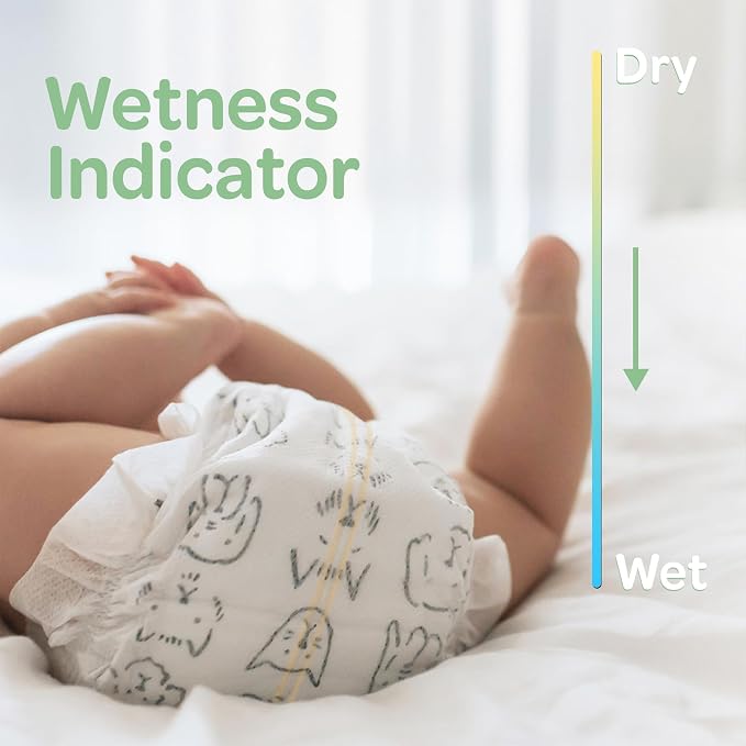 Parasol Clear+Dry Disposable Diapers and Clear+Pure Wipes, RashShield Protection - Image 9