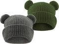 Toddler Boy Winter Hat Baby Knit Beanie Girl Warm Hats Kid Bear Ear Beanies by YATANAM