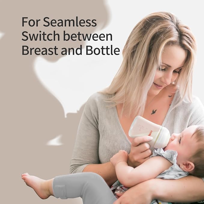 Pigeon Baby Bottle Newborn Feeding Gift Set, Anti-Colic, Wide Neck Bottle - Image 2