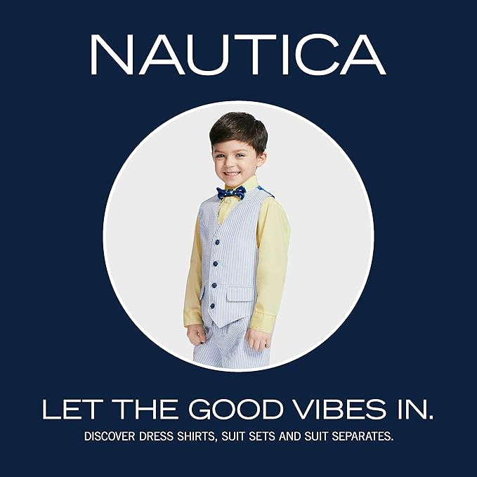 Nautica Boys' 4-Piece Formal Suit Set - Image 6