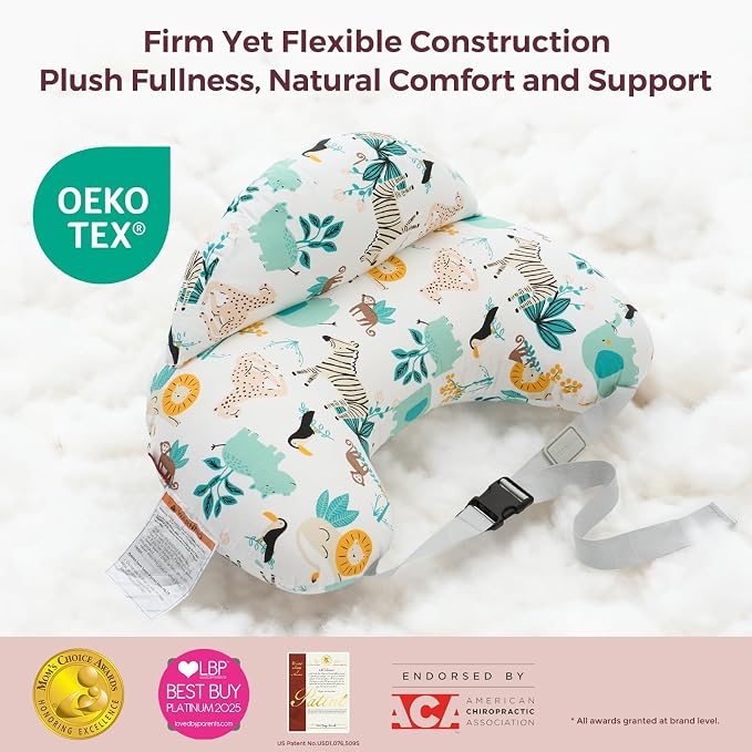 Momcozy Pioneering Safety Fence Nursing Pillow - Image 3