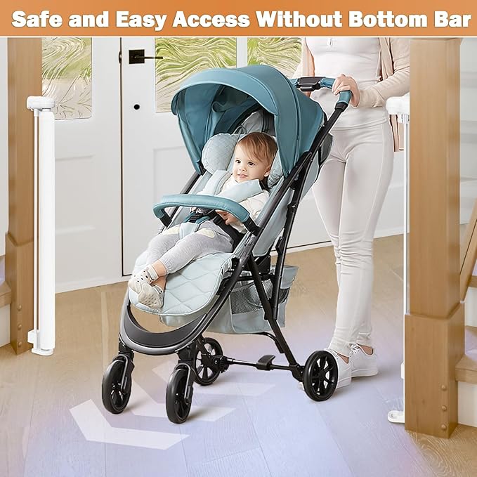 Retractable Baby Gates for Stairs - Image 3