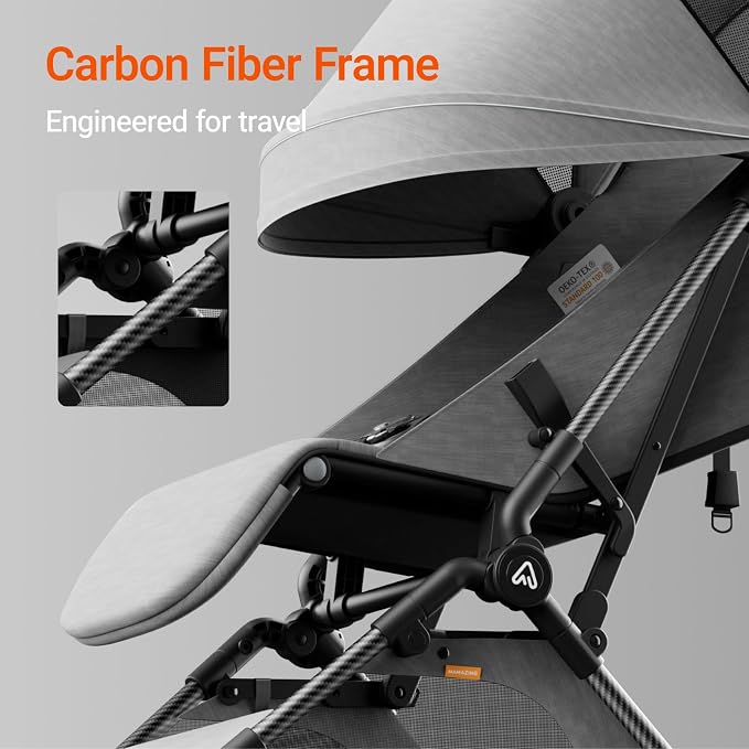 MAMAZING Lightweight Baby Travel Stroller - Image 3