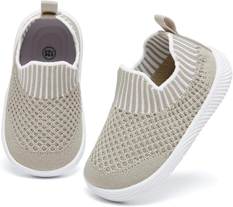 MORENDL Baby Toddler Walking Socks Non-Slip Breathable Unisex Casual Sneakers - Image 2