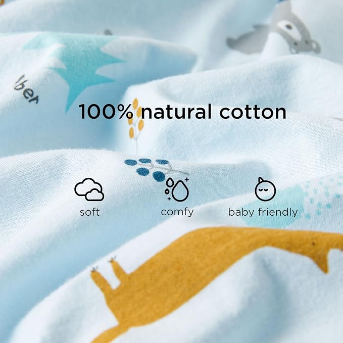 Duomiaomiao 0.5 TOG Toddler Sleep Sack 24-36 Months 100% Cotton Lightweight - Image 4