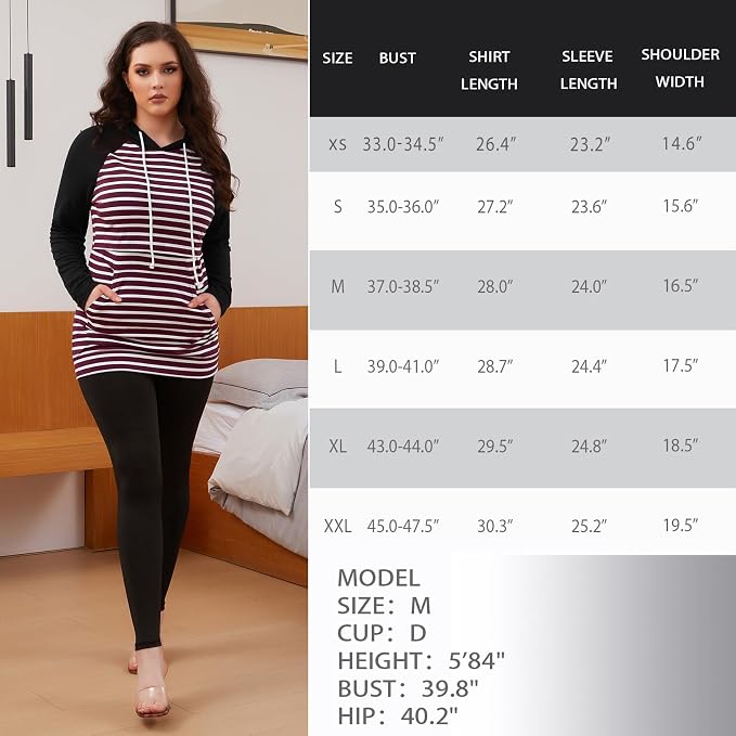 GINKANA Women's Nursing Hoodie Sweatshirt Long Sleeves Breastfeeding Maternity - Image 8