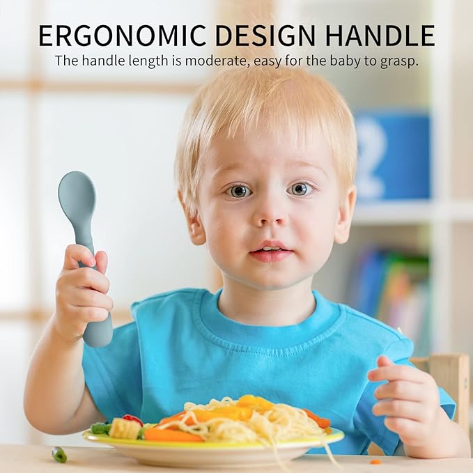 ME.FAN Silicone Baby Feeding Spoons - Image 7