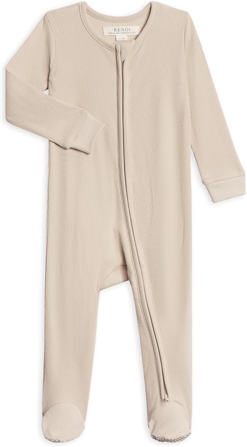 Colored Organics Baby Zip-Up Footed Sleeper - Image 2