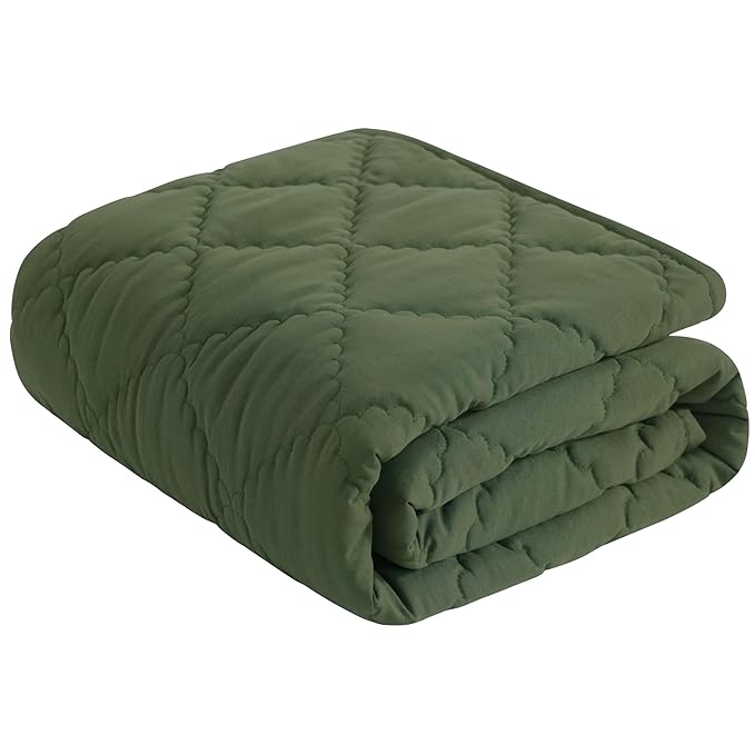 NTBAY Down Alternative Oversized Toddler Comforter, Super Soft and Warm Solid by NTBAY