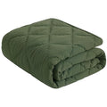NTBAY Down Alternative Toddler Comforter, Lightweight and Warm Solid Color Baby by NTBAY