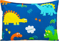 Toddler Pillow with 100% Organic Cotton Pillowcase 14x19, Cottonblue Kids by Cottonblue