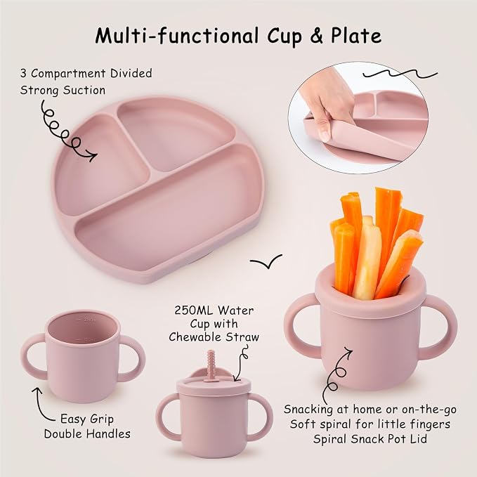 Baby Feeding Set, Toddler Led Weaning Utensils Set - Image 4