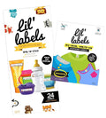 Lil' Labels Daycare Value Pack Bottle and Clothing Labels, Waterproof, Animal by LilLabels