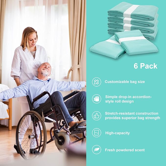 Diaper Pail Liner Refills Bags Compatible - Image 4