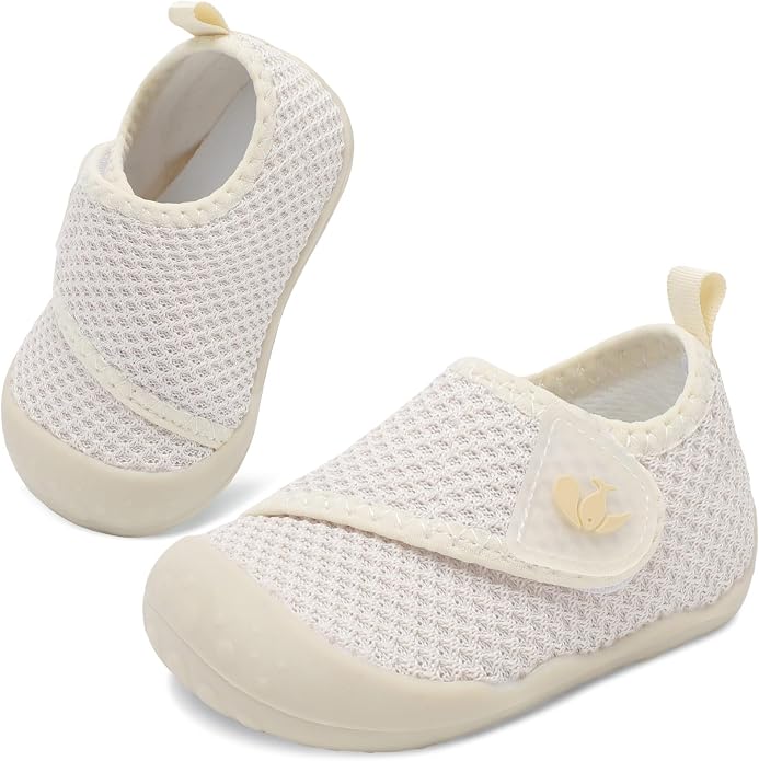 FEETCITY Baby First Walking Shoes Wide Baby Shoes Infant Sneakers Newborn Crib by FEETCITY