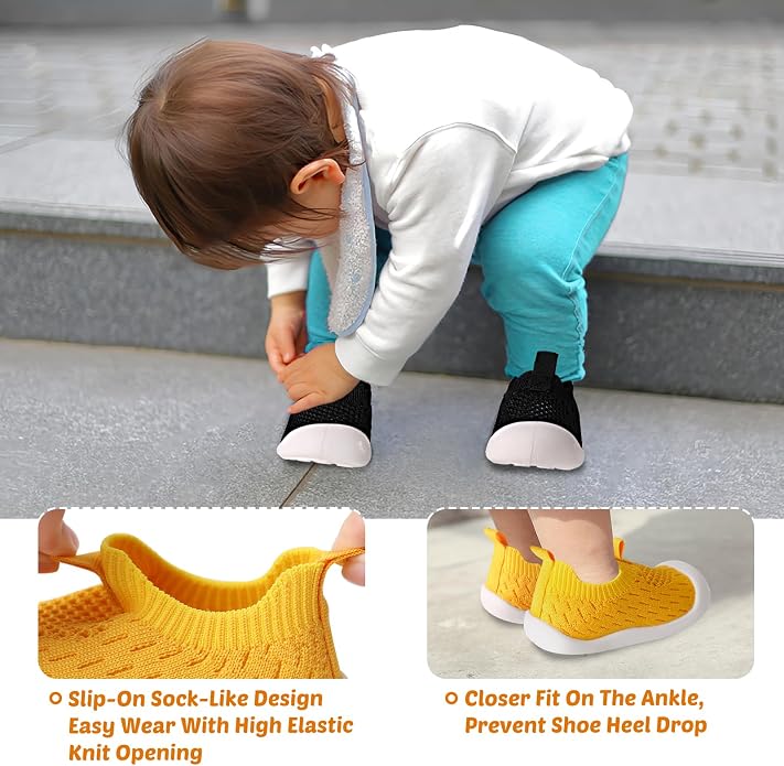 Baby Walking Shoes Toddler Girl Boy Soft Sole Breathable Cotton Canvas Shoes - Image 2