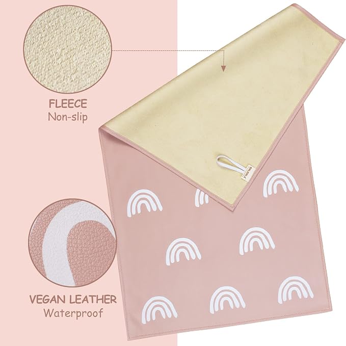 Owlowla Baby Diaper Changing Pad Portable Changing Mat Travel Changing Pad Liner - Image 2