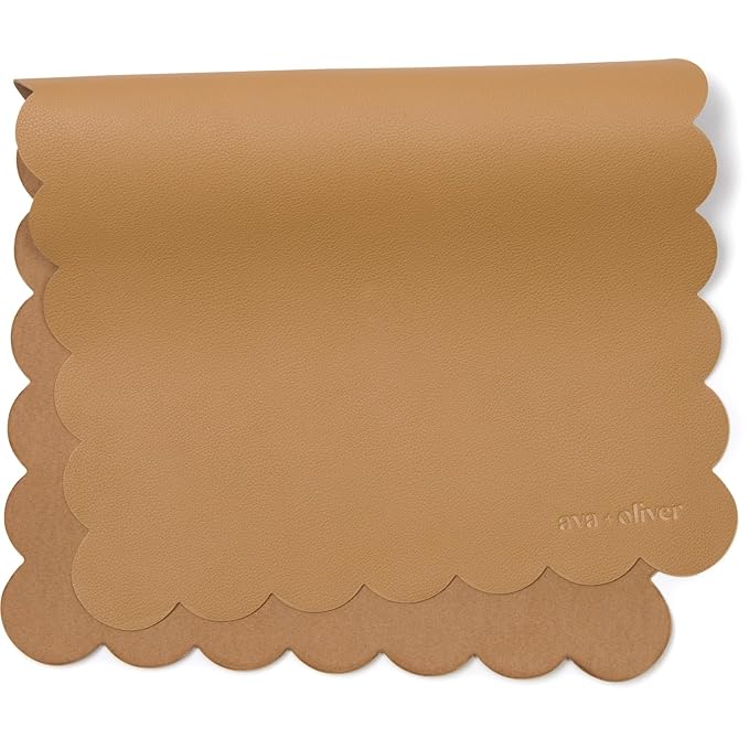 Ava + Oliver Vegan Leather Baby Changing Mat by avaoliver