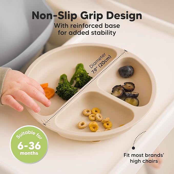KeaBabies Suction Plates with Lids - Image 7
