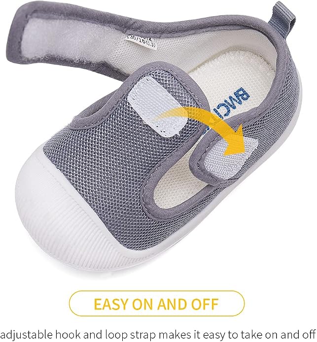 BMCiTYBM Baby Sneakers Girls Boys Lightweight Breathable Mesh First Walkers - Image 4