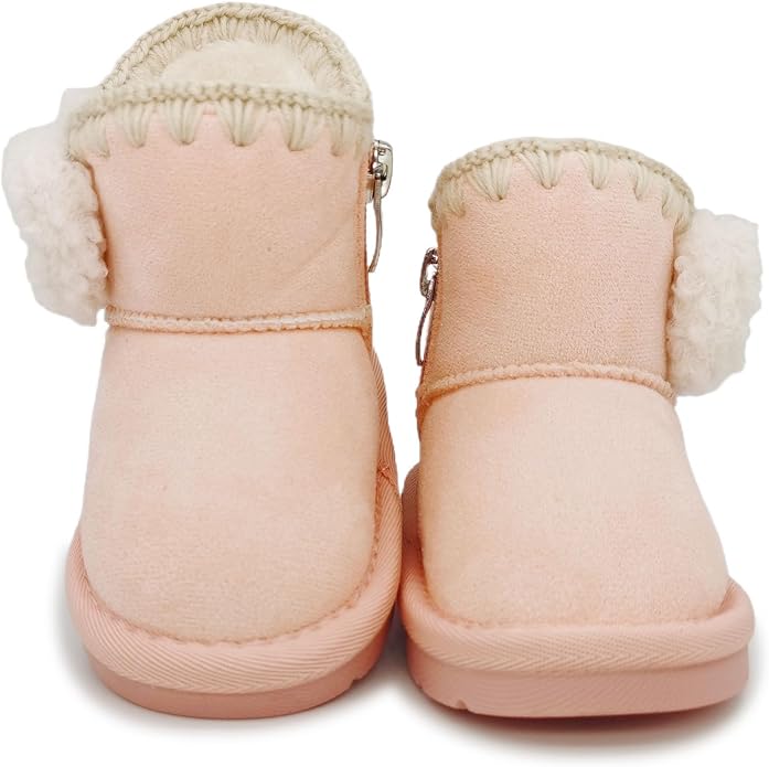 Baby Boots Winter Snow Booties Infant Boys Girls Outdoor Warm Shoes - Image 7