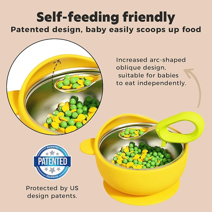 Stainless Steel Baby Bowls - Image 2