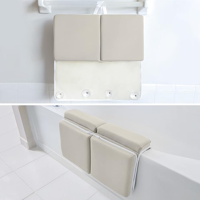 Bath Kneeler with Elbow Rest Pad Set, 1.75 inch Thick Kneeling Pad and Elbow - Image 2