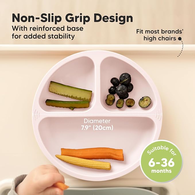 KeaBabies Suction Plates for Baby, Toddler - Image 4