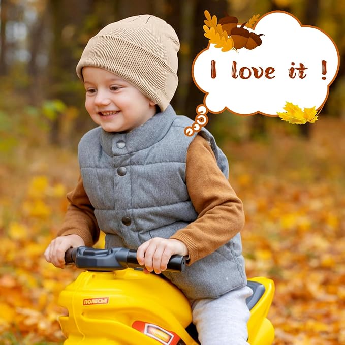 ZOORON Toddler Beanie Baby Boys Girls Beanies Kids Winter Hats Children Knit - Image 6