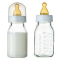 Natursutten Glass Baby Bottles 8 oz and 4 oz by Natursutten%C2%AE