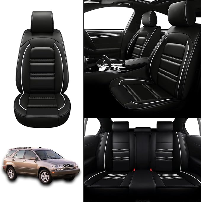 Seat Covers for Lexus Car rx300 1999-2003 | 5-Seats Leather Seat Covers - Image 2