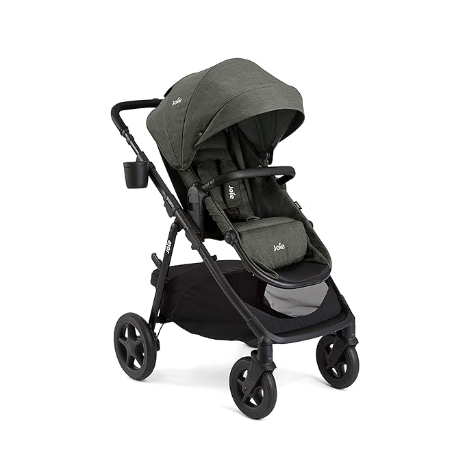 Joie Ginger 4-in-1 Convertible Pramette and Stroller, Height Adjustable seat by Joie