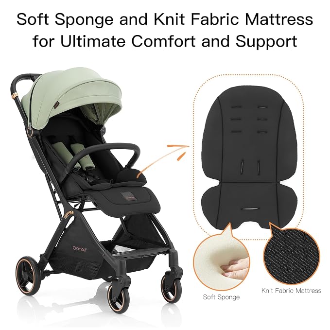 Gravity Folding Baby Stroller - Image 3