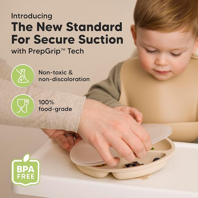 KeaBabies Suction Plates with Lids - Image 2