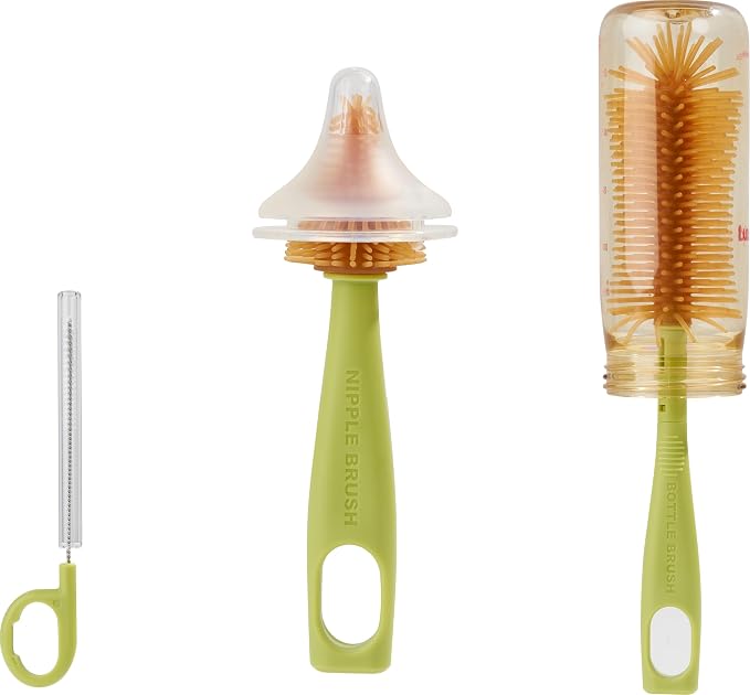 Travel Bottle Cleaner kit, 6in1 Baby Toddler Travel Essential Silicone Bottle - Image 8