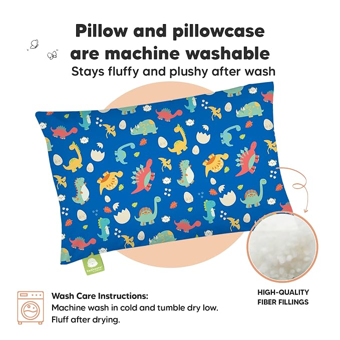 Toddler Pillow with Pillowcase - Image 4