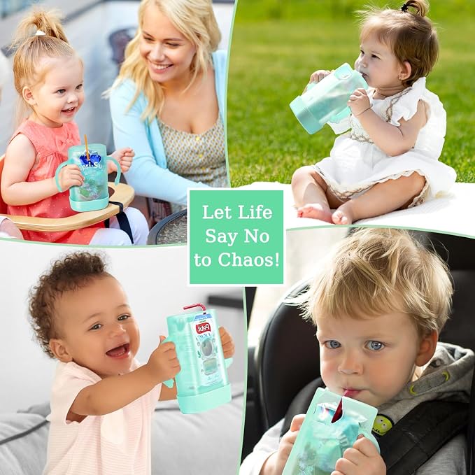 MOMUSE Dual-Lid Squeeze Pouch Holder - Image 7