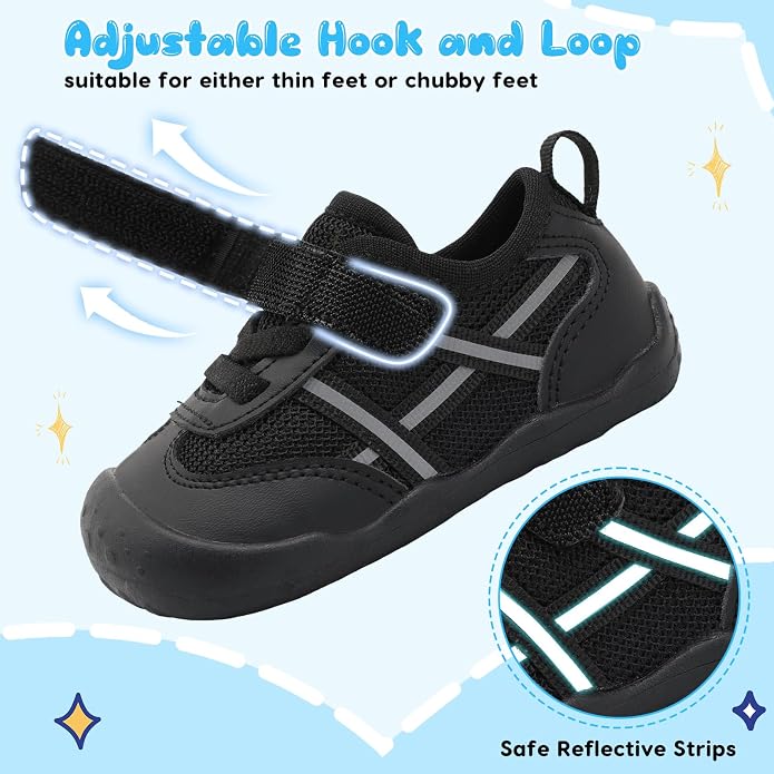 Scurtain Baby Shoes Boy Girl First Walking Shoe Infant Crib Breathable Sneakers - Image 4
