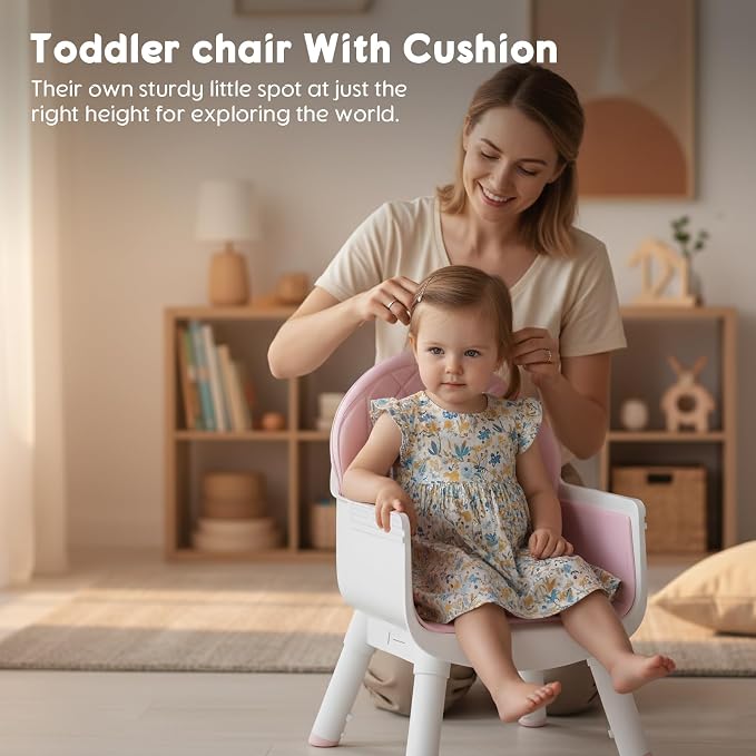 6 in 1 Baby High Chair, Convertible Highchair - Image 5