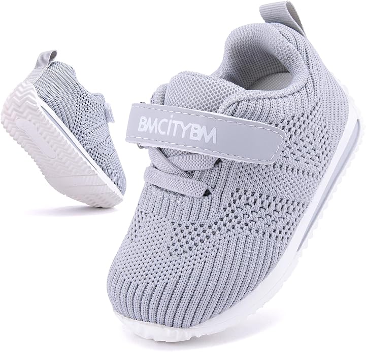 BMCiTYBM Baby Boy Girl Shoes Breathable Mesh Walking Shoes Lightweight Non-Slip - Image 3