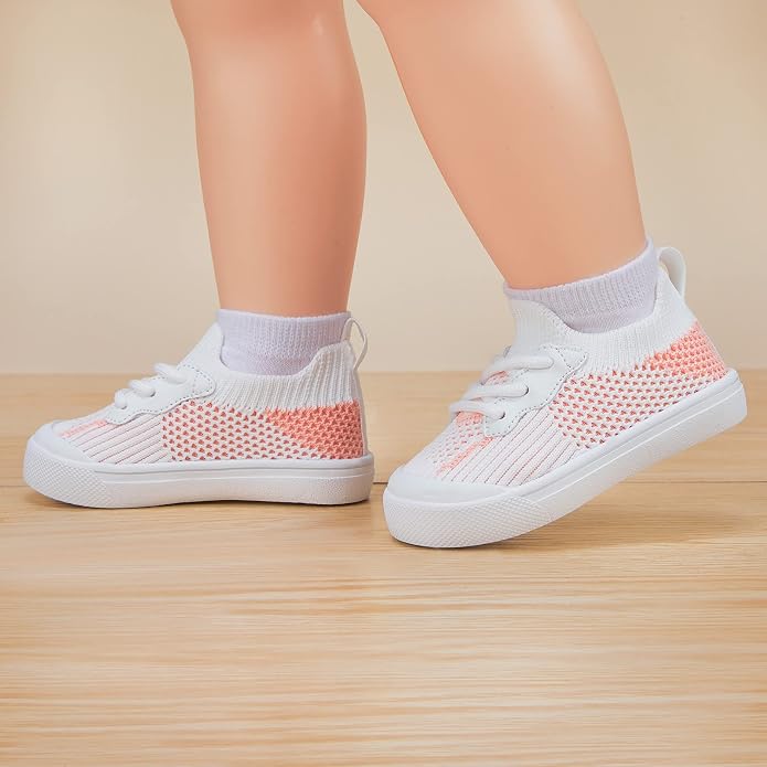 BMCiTYBM Baby Sneakers Girls Boys Lightweight Breathable Mesh First Walkers - Image 2