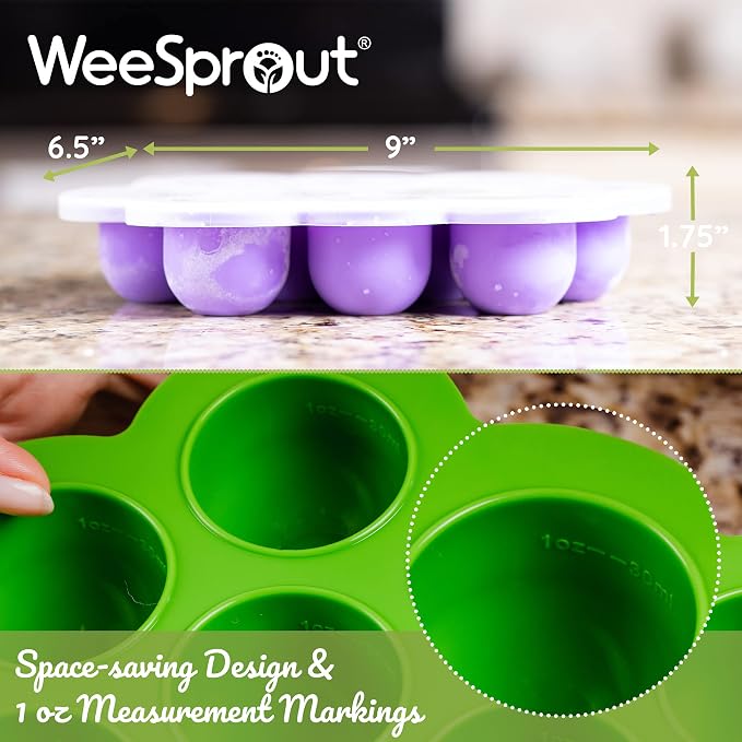 WeeSprout Silicone Freezer Tray - Image 4