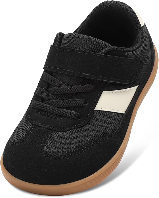 Toddler Wide Toe Box Shoes Zero Drop Minimalist Sneakers by Unknown