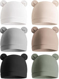 Konssy 6-Pack Baby Newborn Hats by Konssy